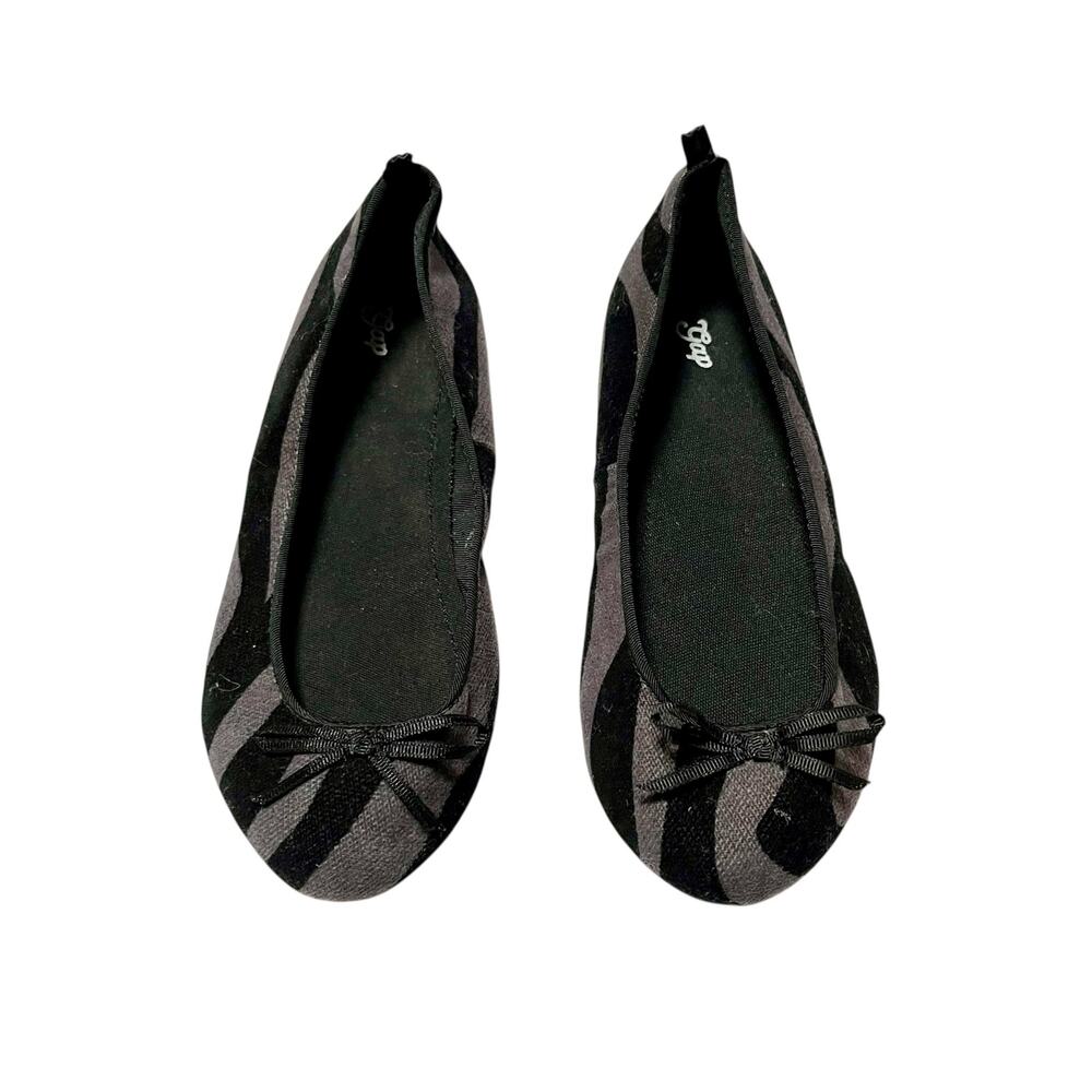 Gap Zebra Stripe Ballet Flats Size 1